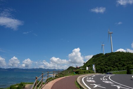 Journey landscape route
