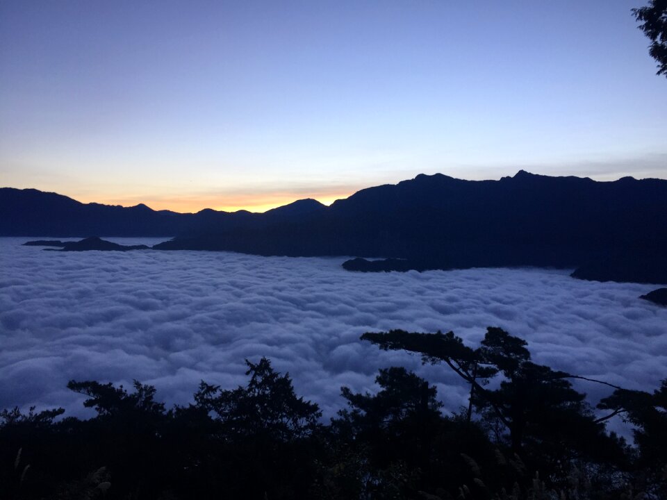 Scenery cloud twilight