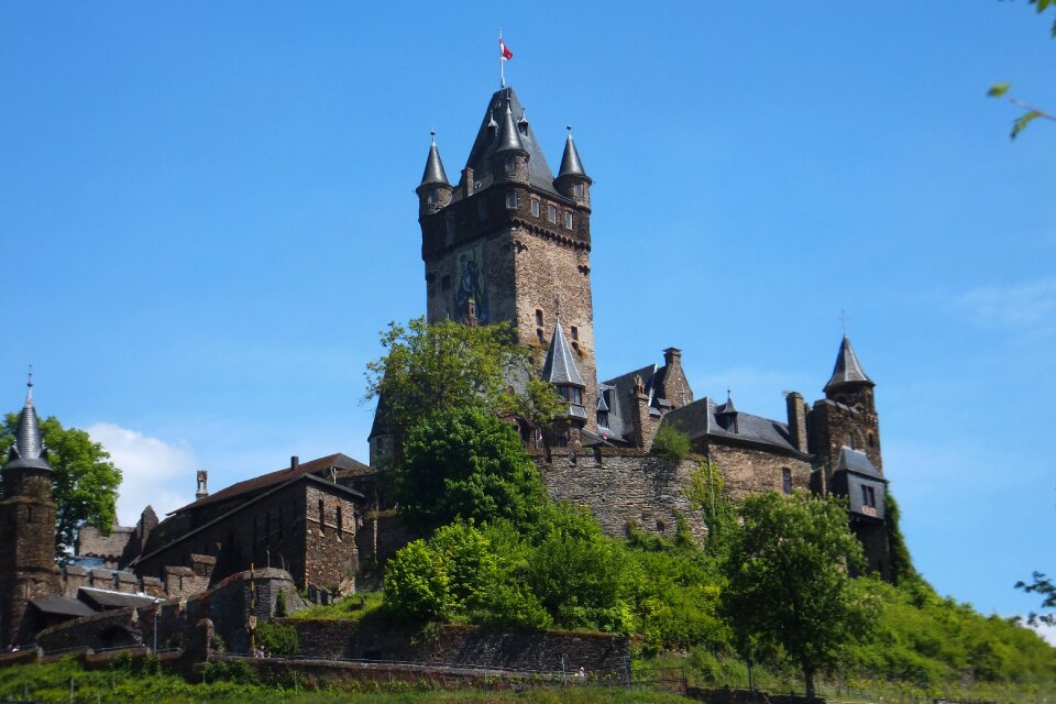 Cochem castle view
