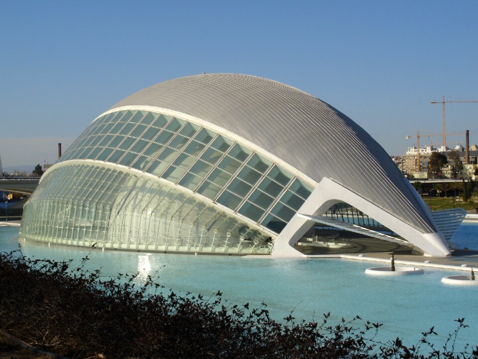 Spain architecture city of arts and sciences