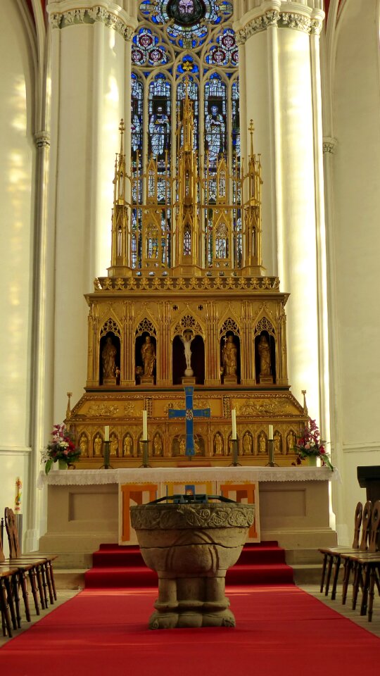 Baptismal font chapel church