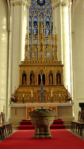 Baptismal font chapel church photo