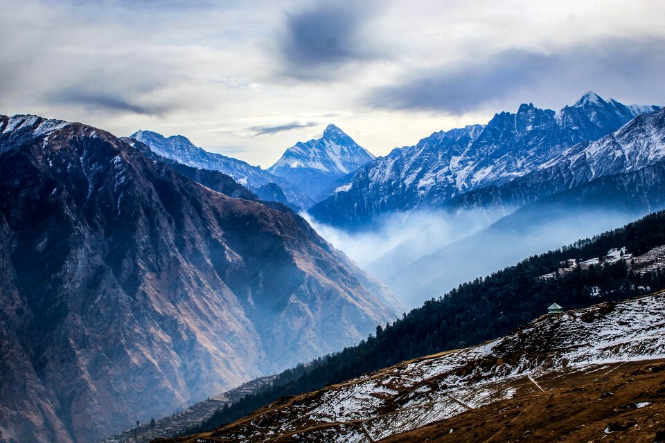 Peak nature winter