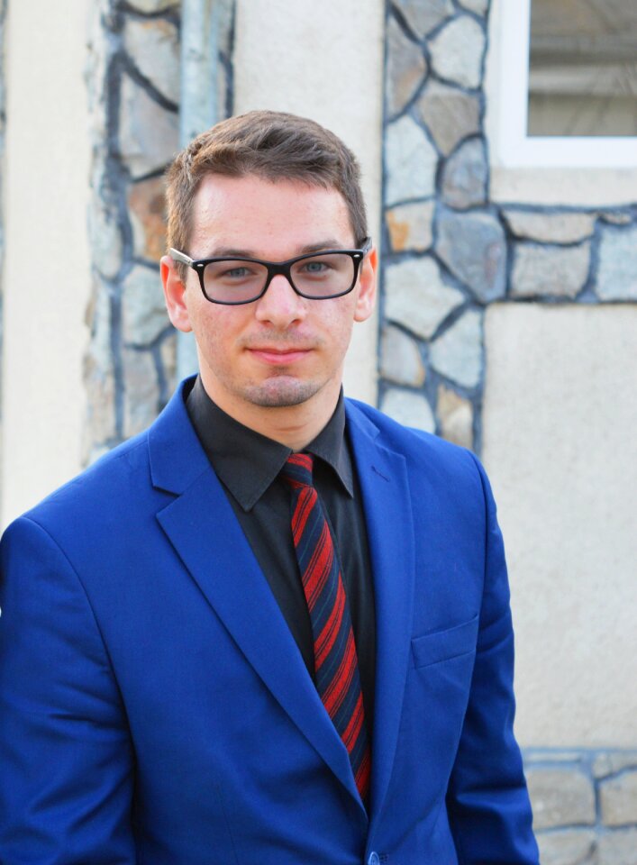 Glasses elegant portrait