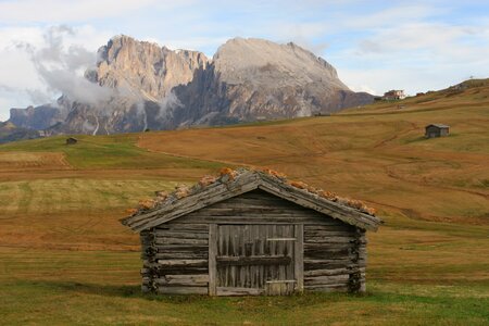 Dolomites barn fall