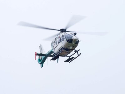 Bavaria police helicopter squadron cockpit