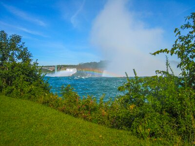 Canada waterfall spray photo