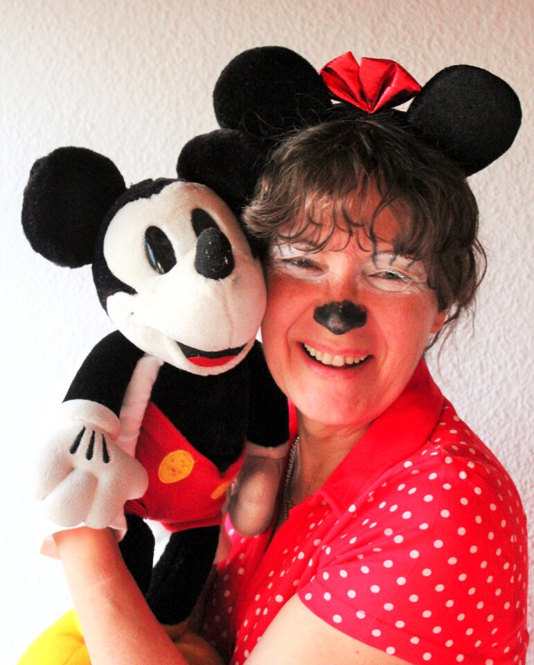 Sweet mickey mouse dressed up