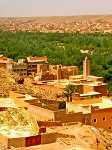 Minaret morocco adobe