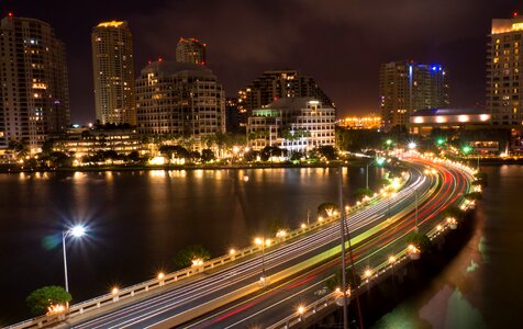 Brickell cay biscayne night