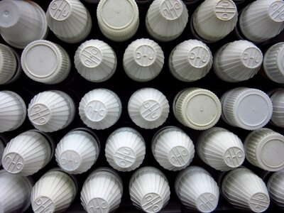 Bottle homeopathy pattern photo