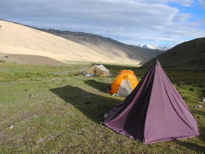 Trekking mountains stay