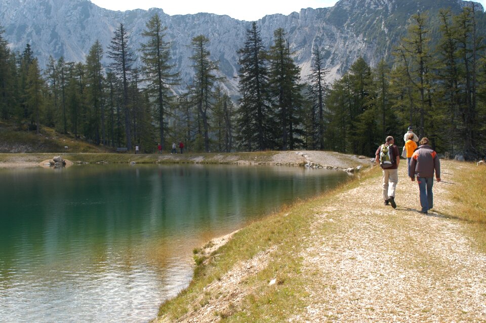 Excursion day idyll crystal clear photo