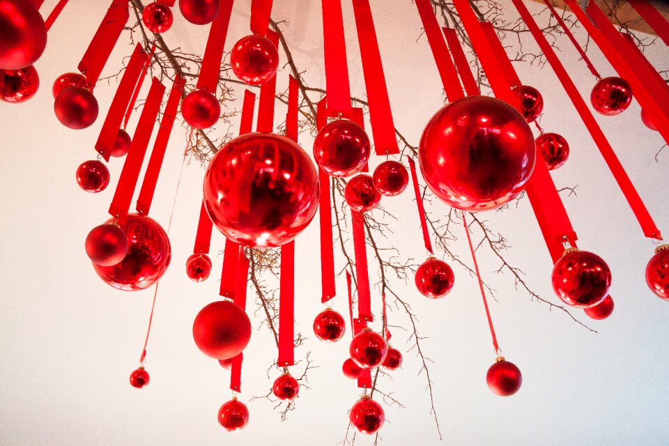 Christmas bauble jewellery christmas