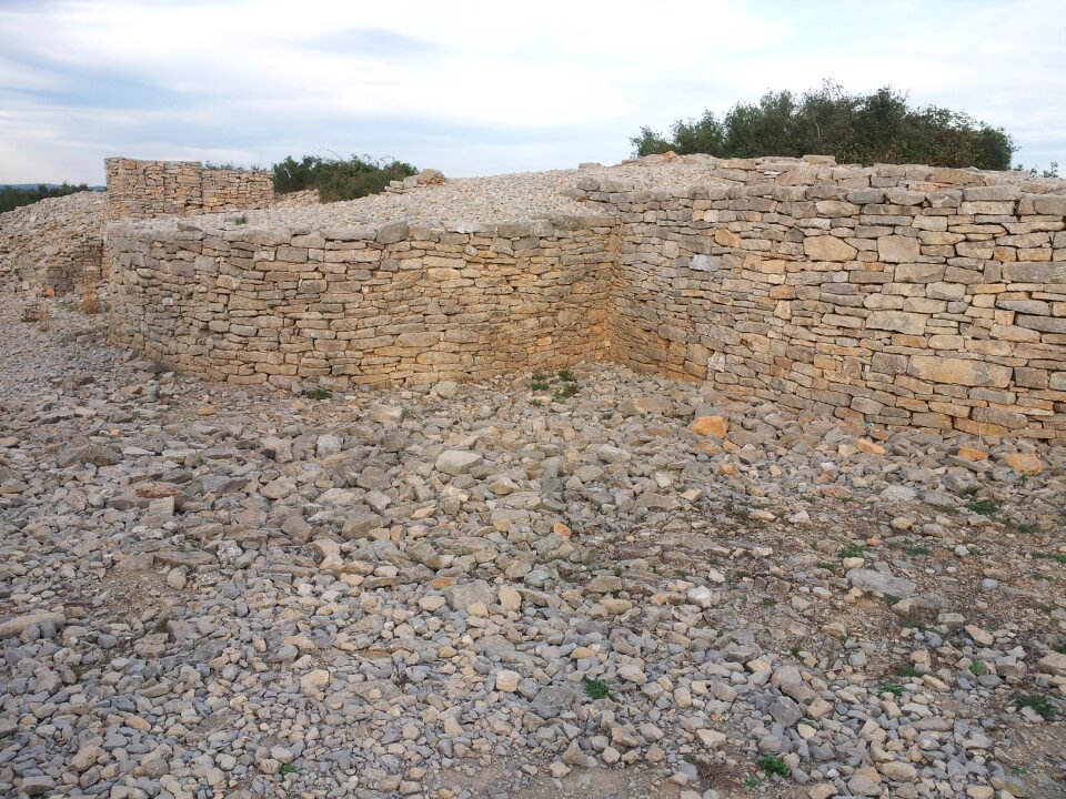 Stones ruins old
