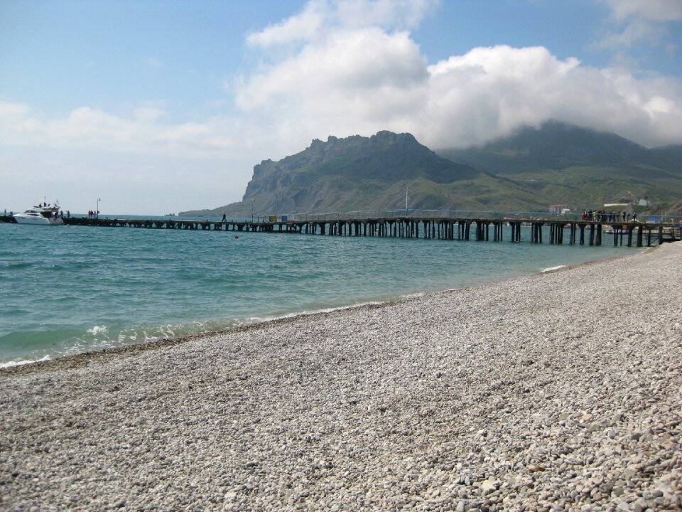 Nature mountain coast
