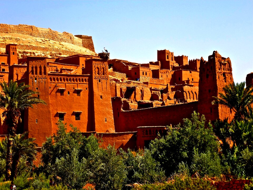 Morocco adobe castle