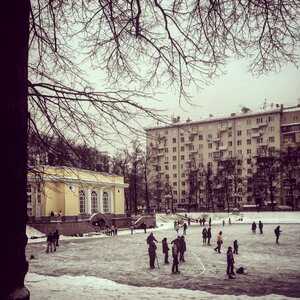 Winter russia ice photo