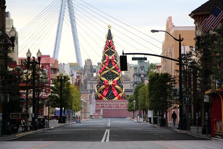View street lights travel