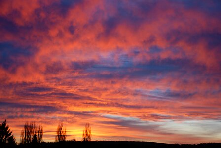 Sky dusk nature photo