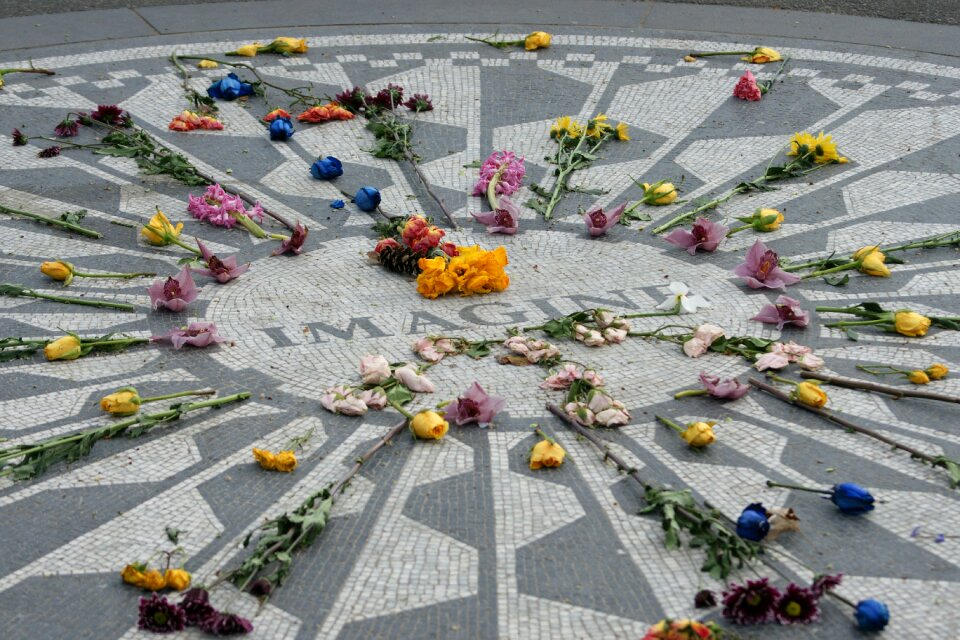 Central park john lennon imagine