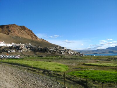 Mountains village wide