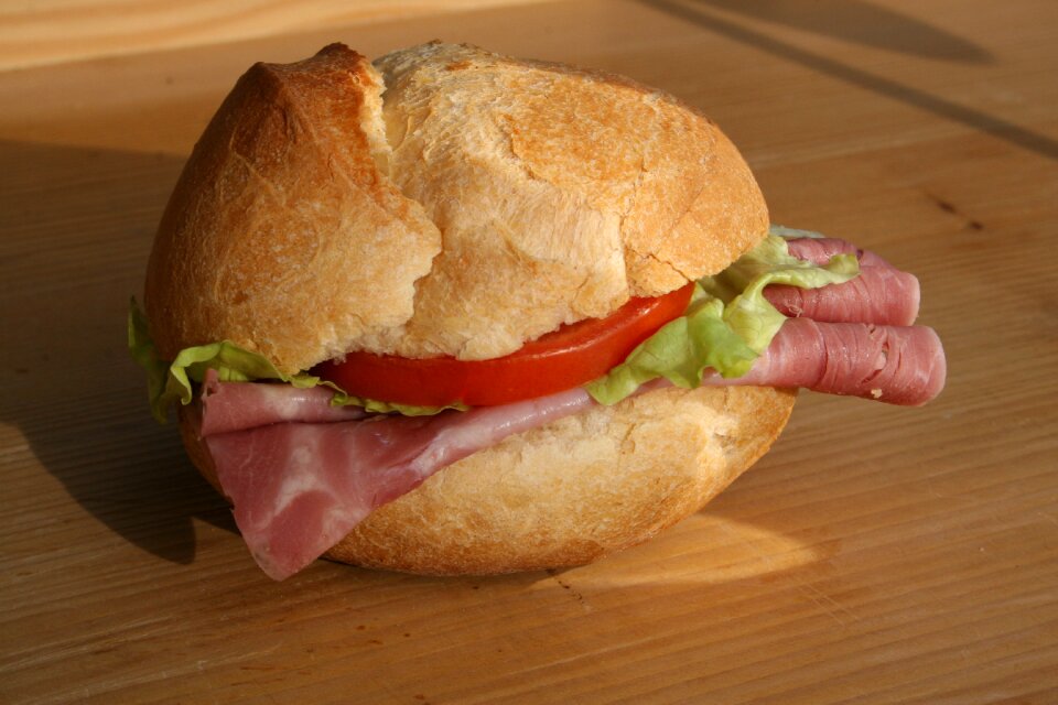 Schlumberger sandwich ham bread