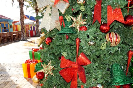 Road christmas star