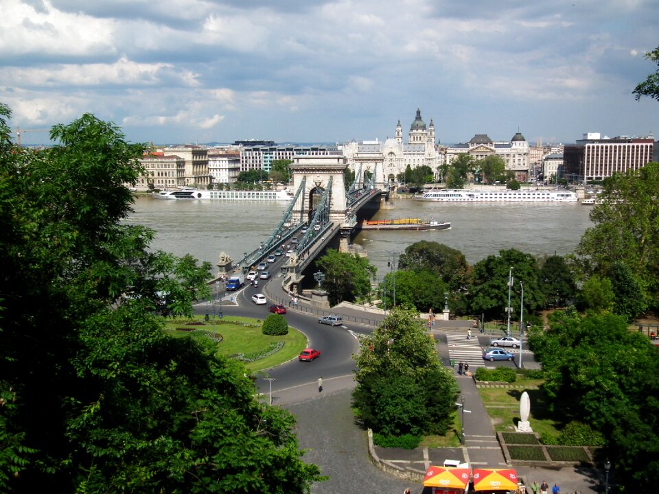 Bridge budapest chain bridge