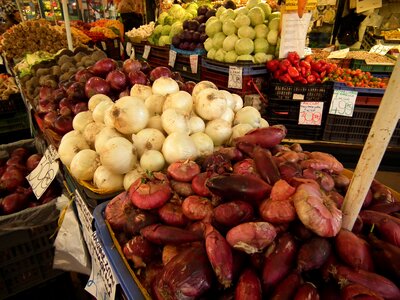 Hungarian vegetable cook market halls photo
