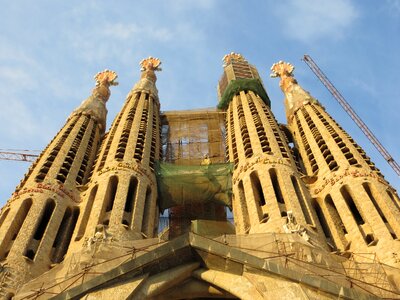 Catalonia building cathedral photo