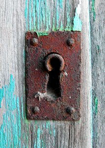 Iron wood old house