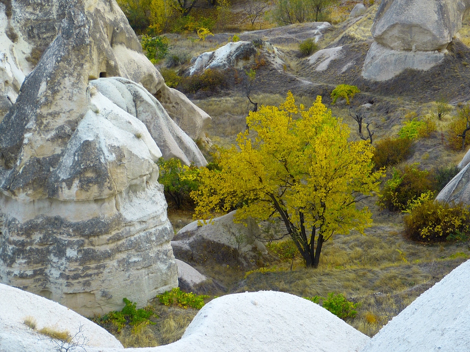 Turkey landscape rock