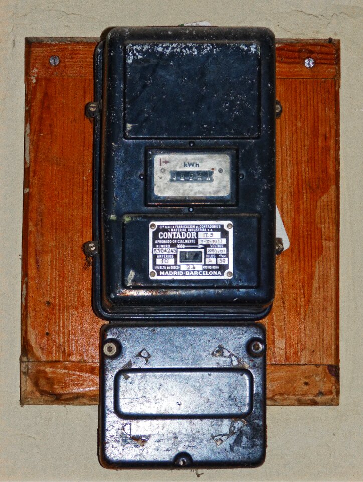 Old vintage electricity