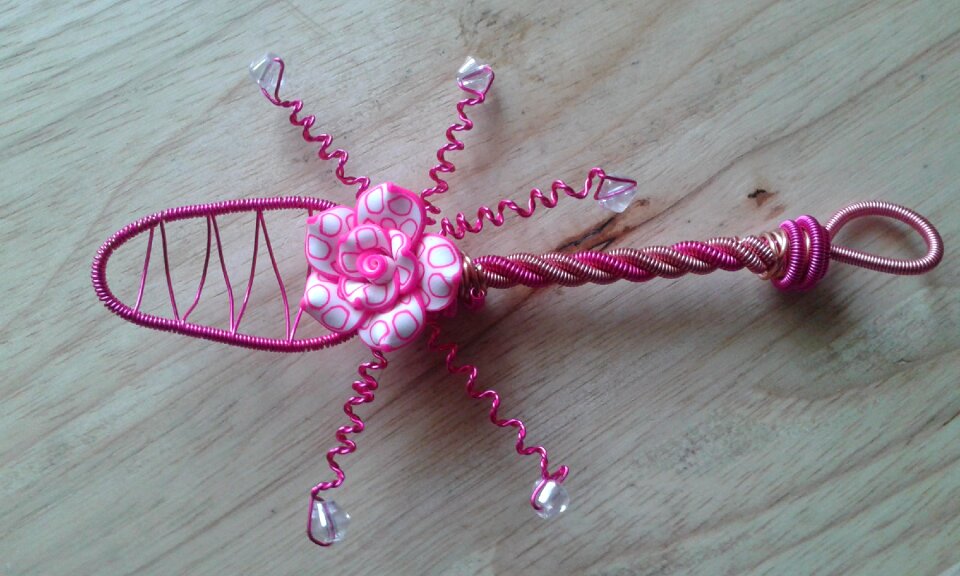 Handmade handwoven metal