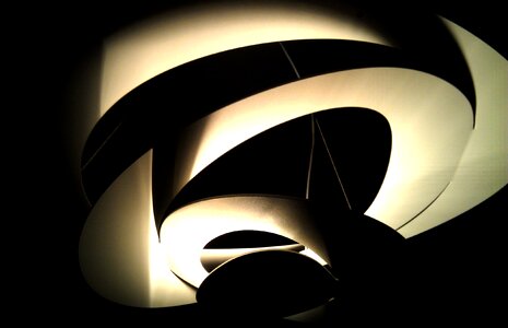 Lamp shadow abstract