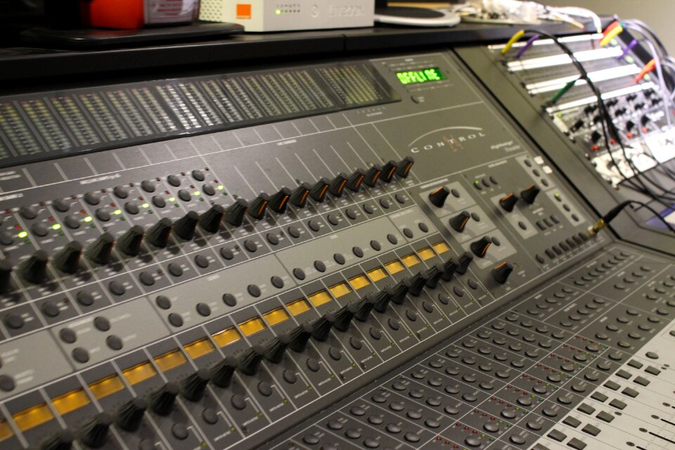 Recording studio rehearsal room recording