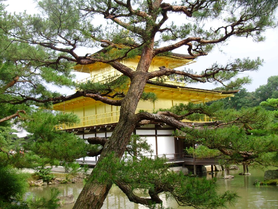 Pavilion gold kinkaku-ji