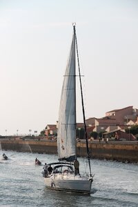 Navigation mar sailboat photo