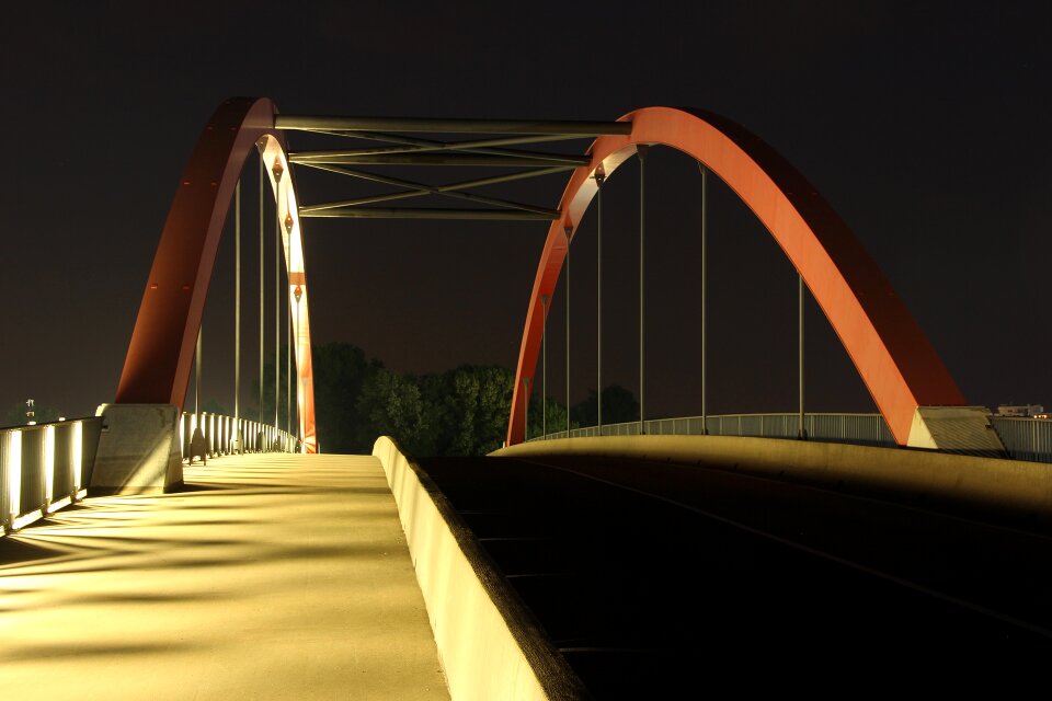 Steel structure illuminated germany
