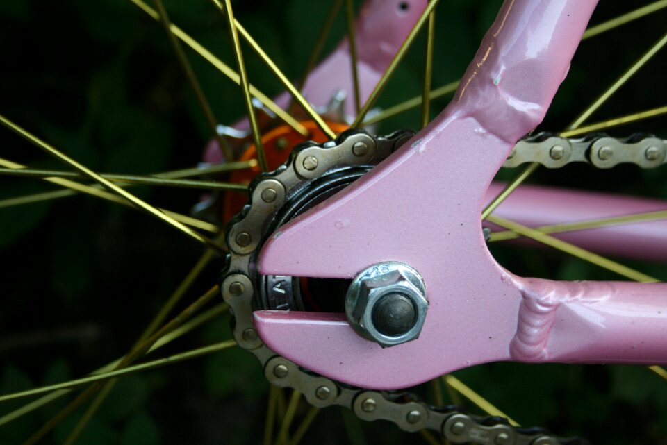 Metal biking component