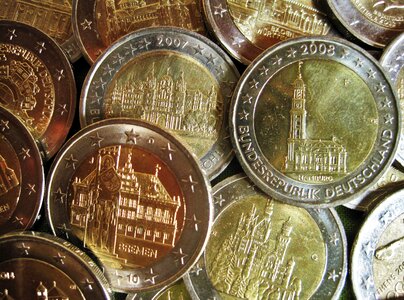 Currency metal money cash and cash equivalents
