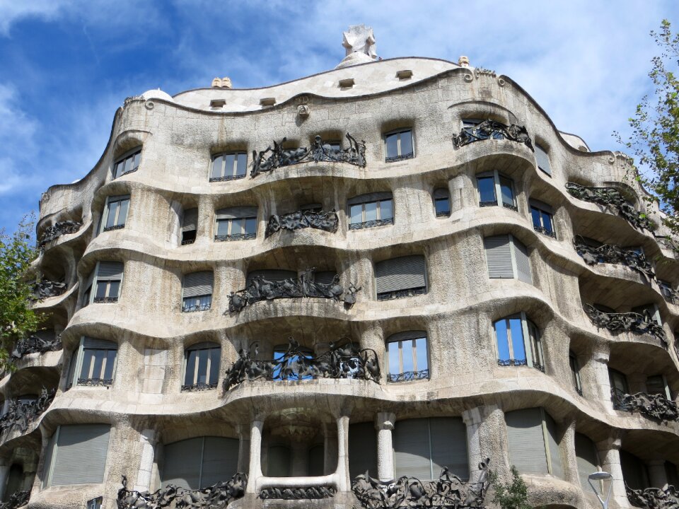 Catalonia building artistic