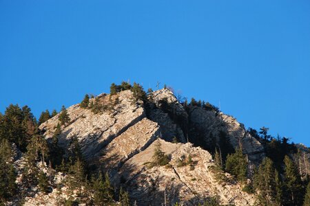 Alpine clear air hike photo