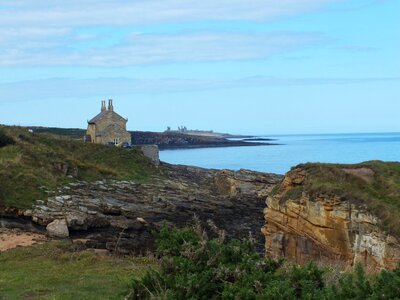Bathing house coast