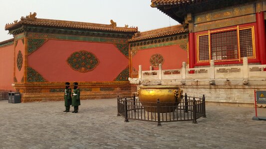 Peking ancient police photo