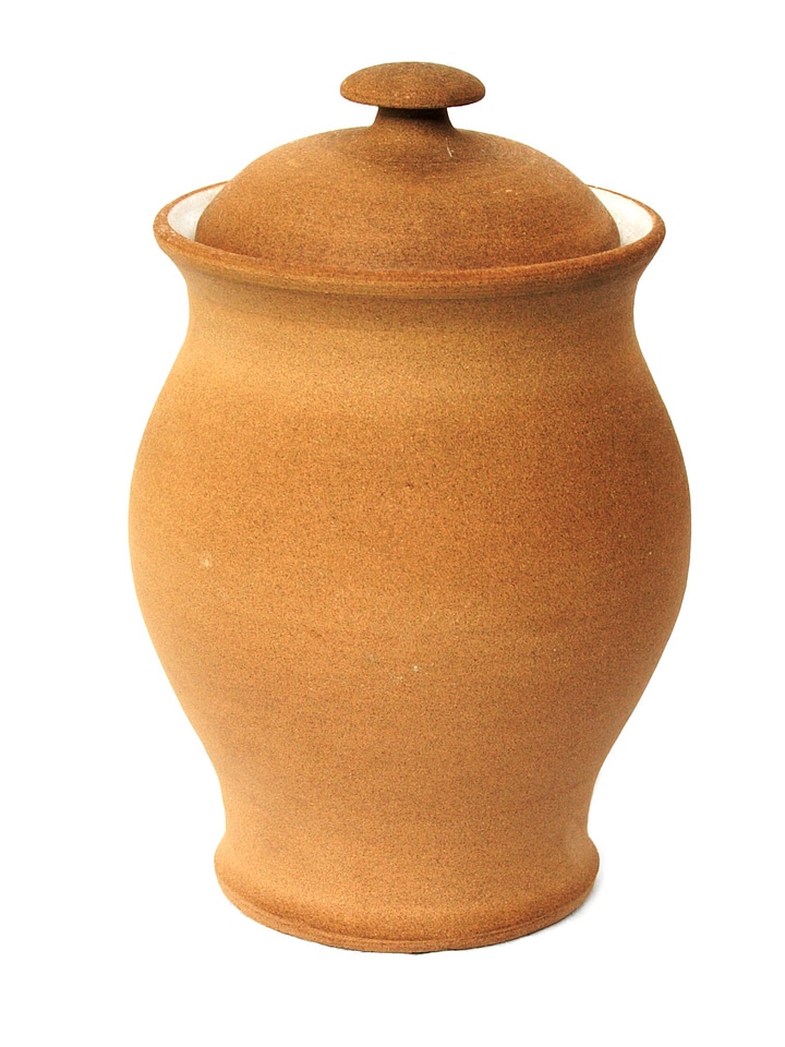Crock decorative jar
