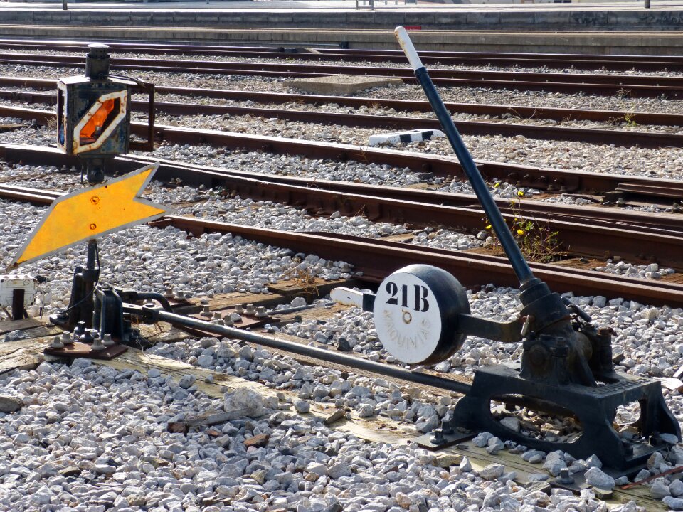 Railway needle exchange old