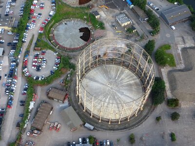 Balloon bath from above photo