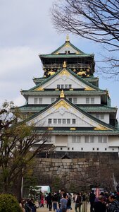 Japan osaka castle forbidden city